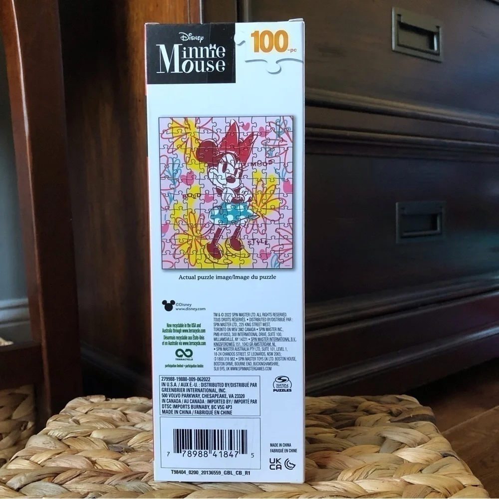 Disney Minnie Mouse 100pc puzzle
